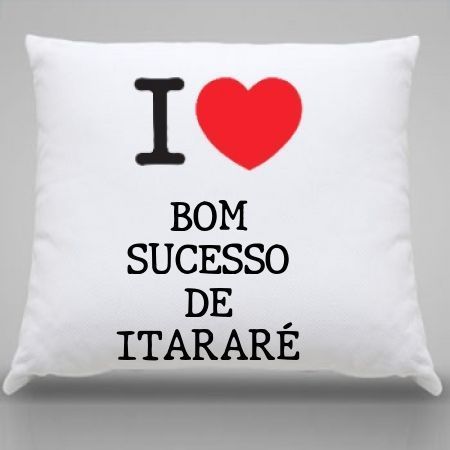 Almofada Bom sucesso de itarare