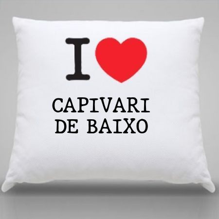 Almofada Capivari de baixo