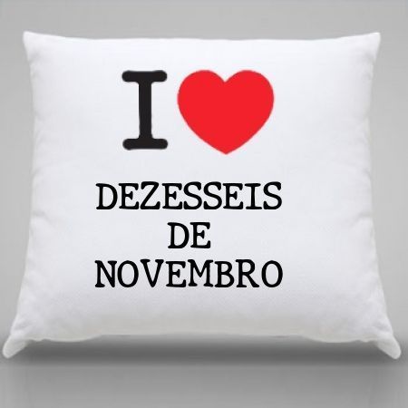 Almofada Dezesseis de novembro