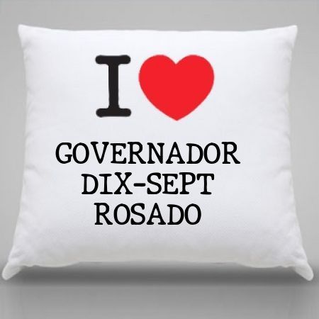 Almofada Governador dix sept rosado