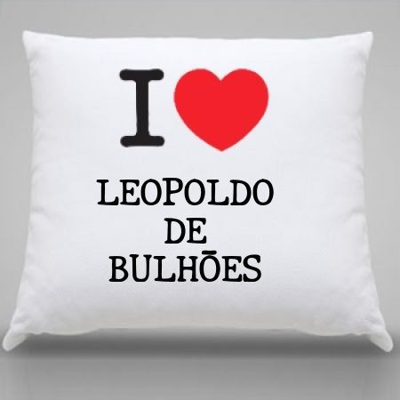 Almofada Leopoldo de bulhoes