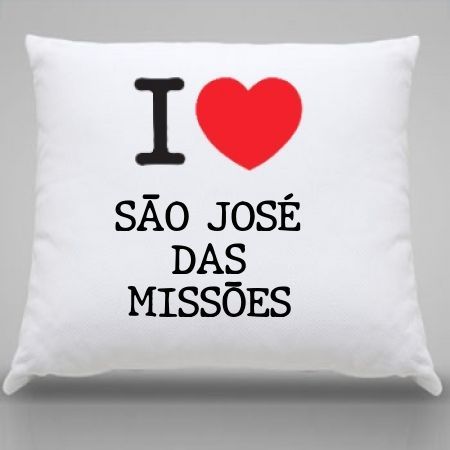 Almofada Sao jose das missoes