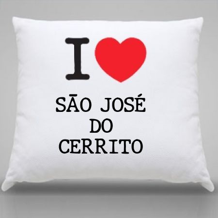 Almofada Sao jose do cerrito