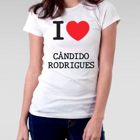 Camiseta Feminina Candido rodrigues