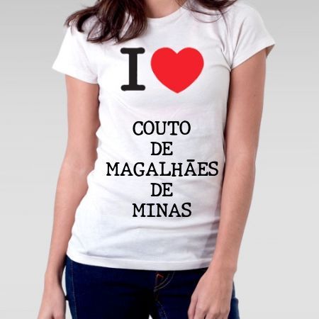 Camiseta Feminina Couto de magalhaes de minas