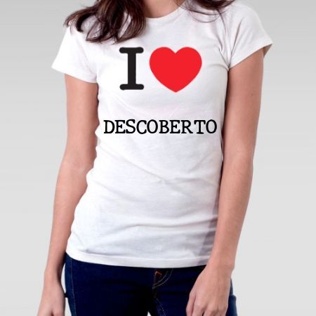 Camiseta Feminina Descoberto