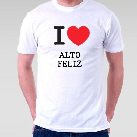 Camiseta Alto feliz