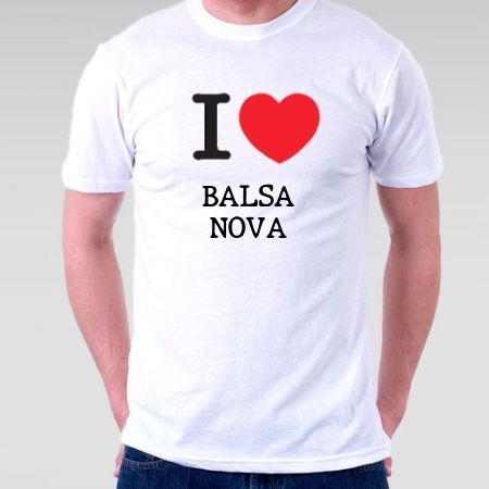 Camiseta Balsa nova
