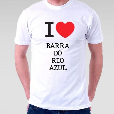 Camiseta Barra do rio azul