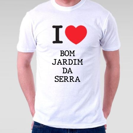 Camiseta Bom jardim da serra