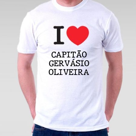 Camiseta Capitao gervasio oliveira