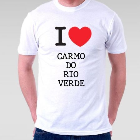 Camiseta Carmo do rio verde