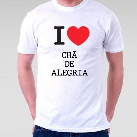 Camiseta Cha de alegria