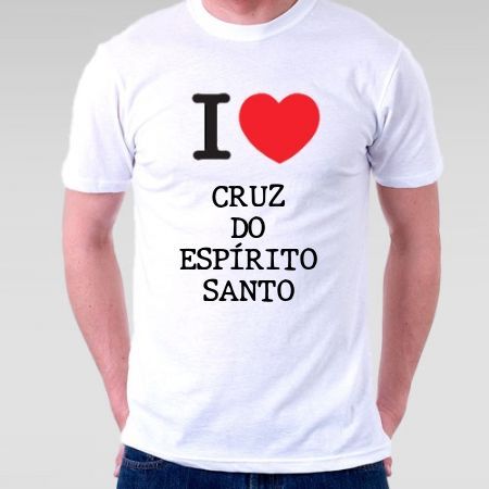 Camiseta Cruz do espirito santo