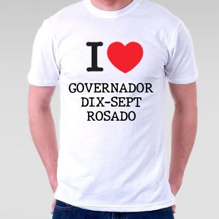 Camiseta Governador dix sept rosado