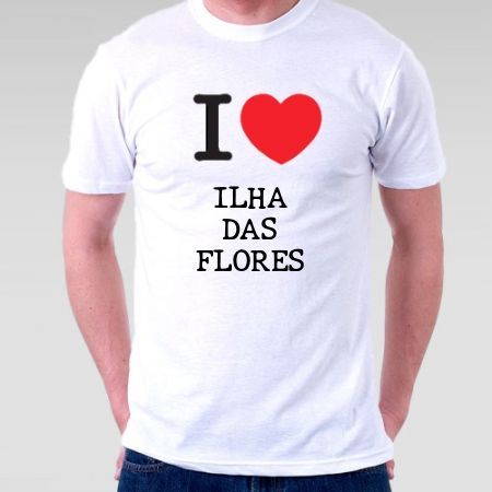 Camiseta Ilha das flores