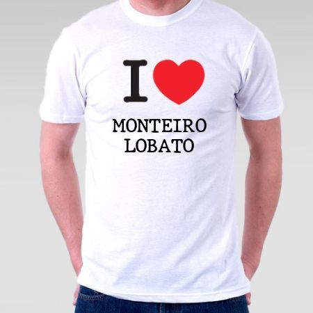 Camiseta Monteiro lobato