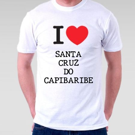Camiseta Santa cruz do capibaribe