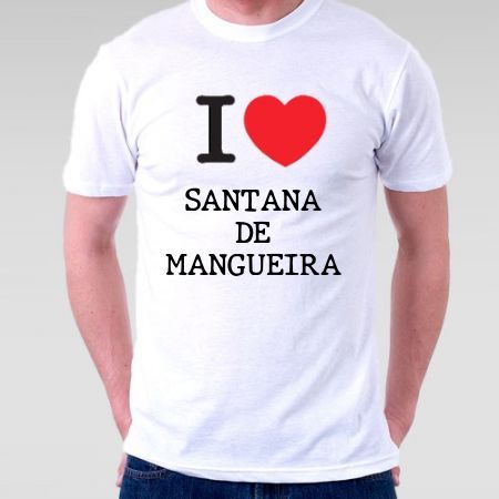 Camiseta Santana de mangueira