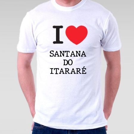 Camiseta Santana do itarare