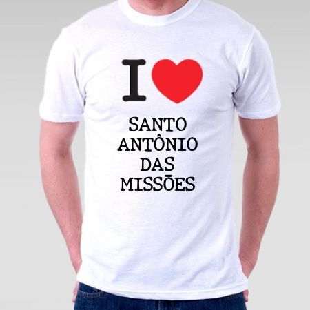 Camiseta Santo antonio das missoes