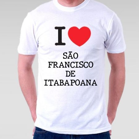 Camiseta Sao francisco de itabapoana