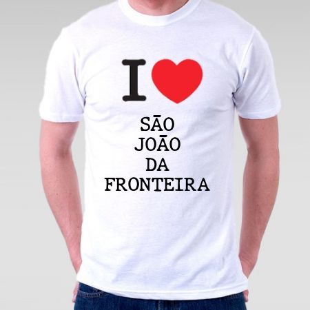 Camiseta Sao joao da fronteira