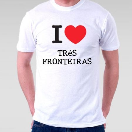 Camiseta Tres fronteiras