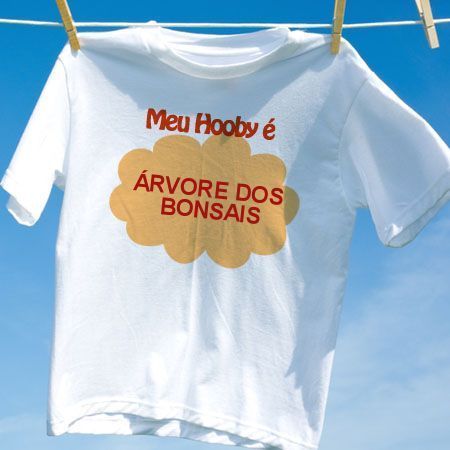 Camiseta Árvore Dos Bonsais