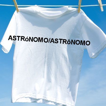 Camiseta Astronomoastronomo