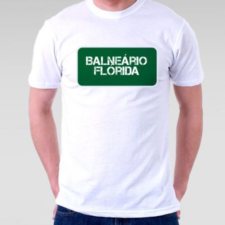 Camiseta Praia Balneário Flórida