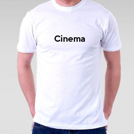 Camiseta Cinema