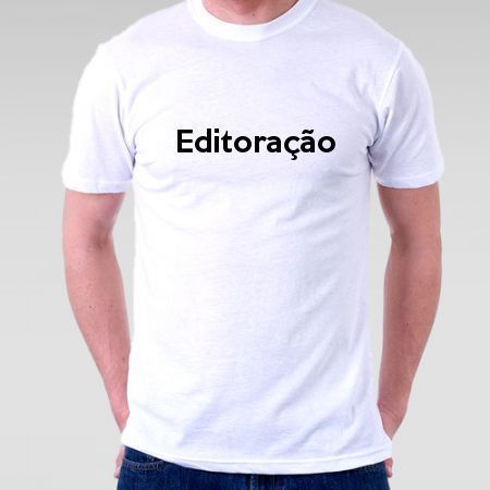 Camiseta Editoração