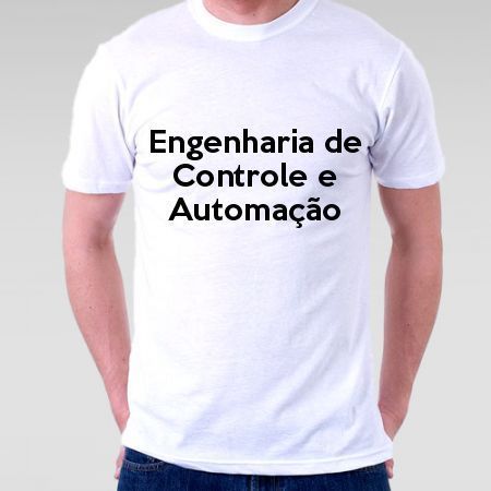 Camiseta Engenharia De Controle E Automação