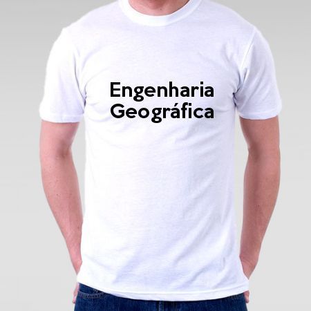 Camiseta Engenharia Geográfica