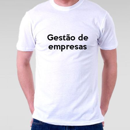 Camiseta Gestão De Empresas