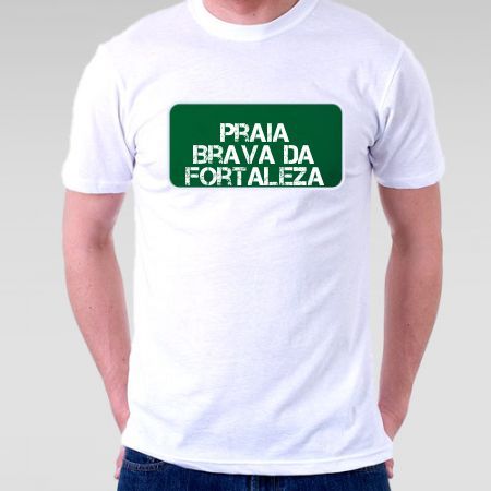 Camiseta Praia Praia Brava Da Fortaleza