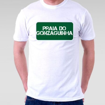 Camiseta Praia Praia Do Gonzaguinha