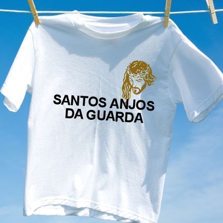 Camiseta Santos anjos da guarda