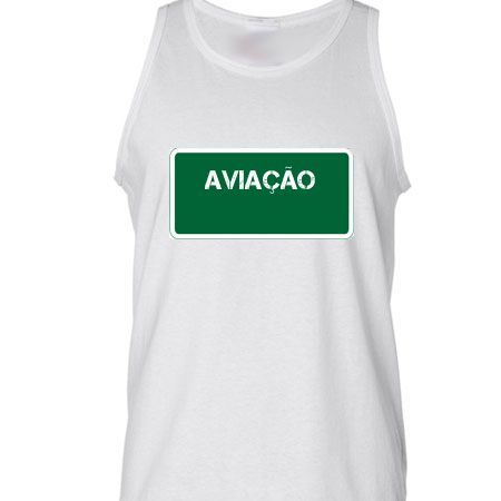 Camiseta Regata Praia Aviação