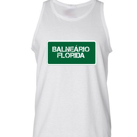 Camiseta Regata Praia Balneário Flórida