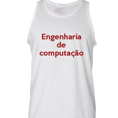 Camiseta Regata Engenharia De Computação