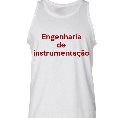 Camiseta Regata Engenharia De Instrumentação