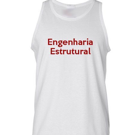 Camiseta Regata Engenharia Estrutural