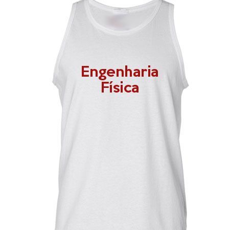 Camiseta Regata Engenharia Física