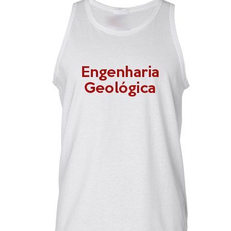 Camiseta Regata Engenharia Geológica