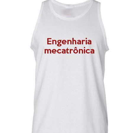 Camiseta Regata Engenharia Mecatrônica