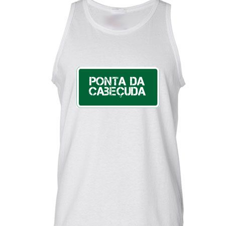 Camiseta Regata Praia Ponta Da Cabeçuda