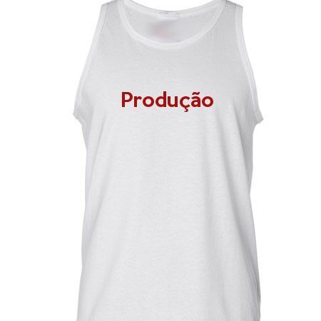 Camiseta Regata Produção