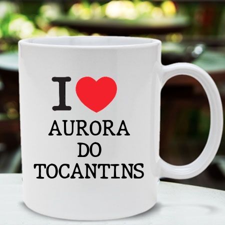 Caneca Aurora do tocantins